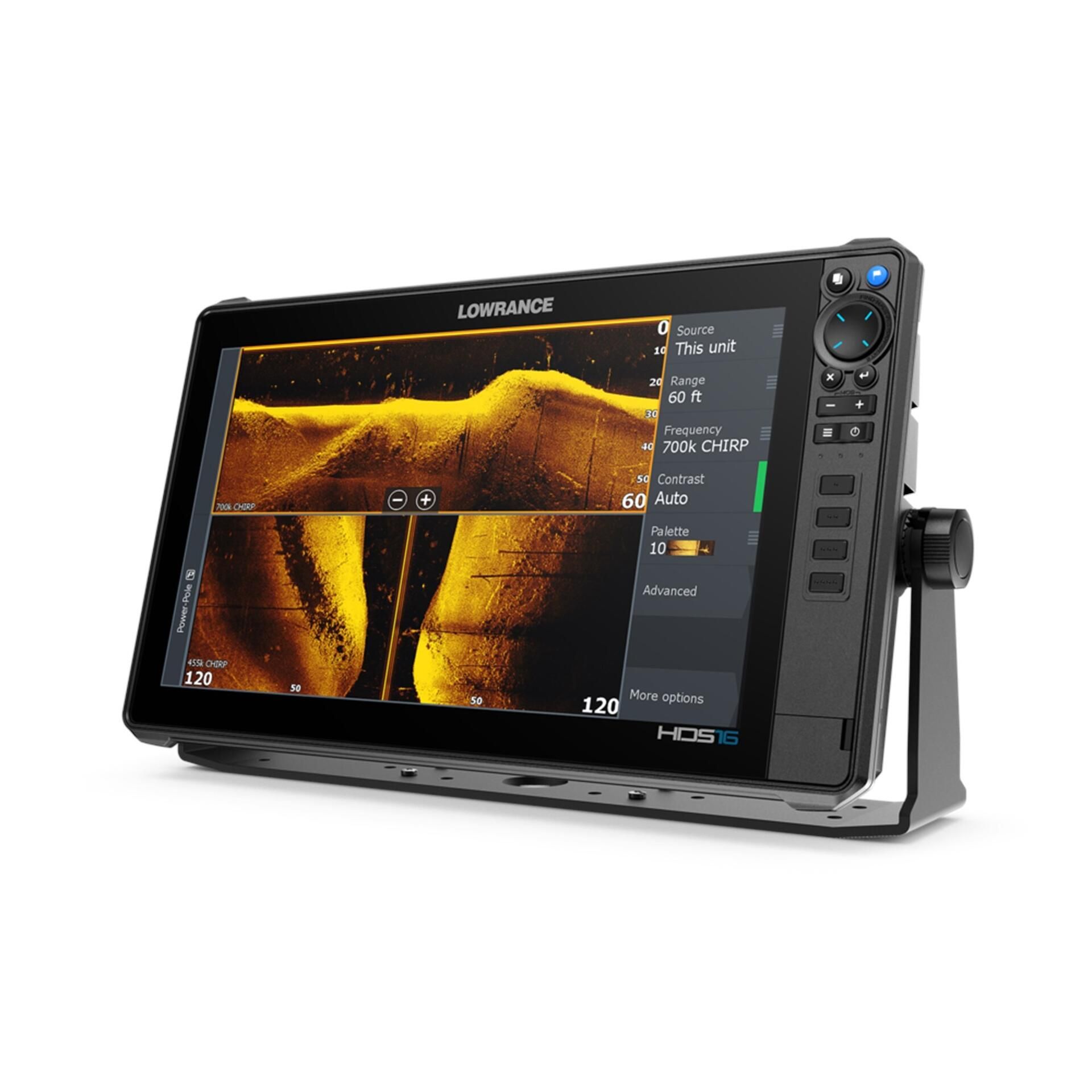 lowrance fish finders near me Lowrance HDS PRO Fishfinder/Chartplotter with Active Imaging HD Transducer  and C-MAP DISCOVER OnBoard