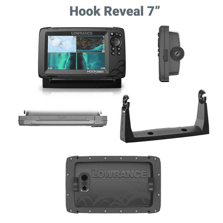 LOWRANCE Sonar portatif Hook Reveal 7 All-Season