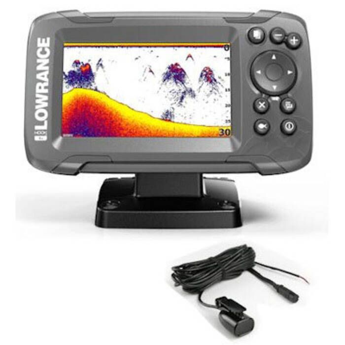 Lowrance Hook2 - 4x Fishfinder/GPS with Bullet Transducer - 000