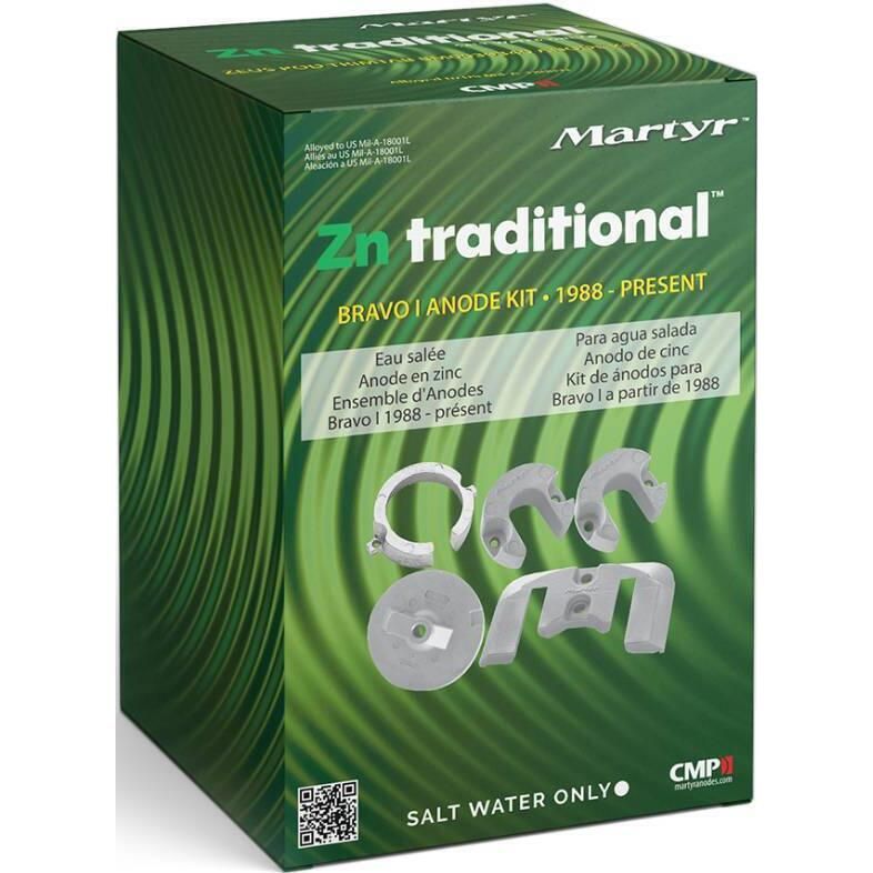 Martyr Mercury Outdrive Sacrificial Anode Kit | Defender Marine