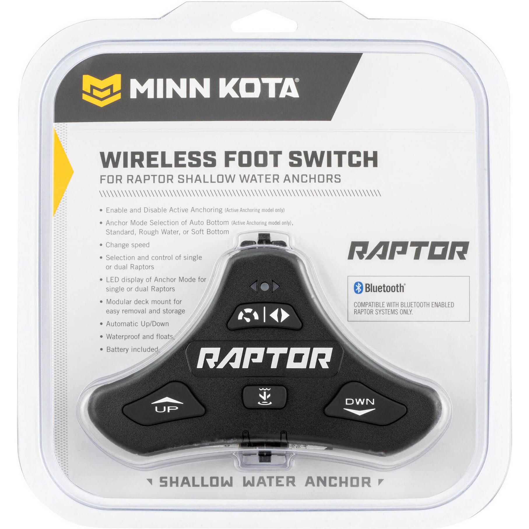 Minn Kota Wireless Bluetooth Foot Switch for Raptor Anchor 