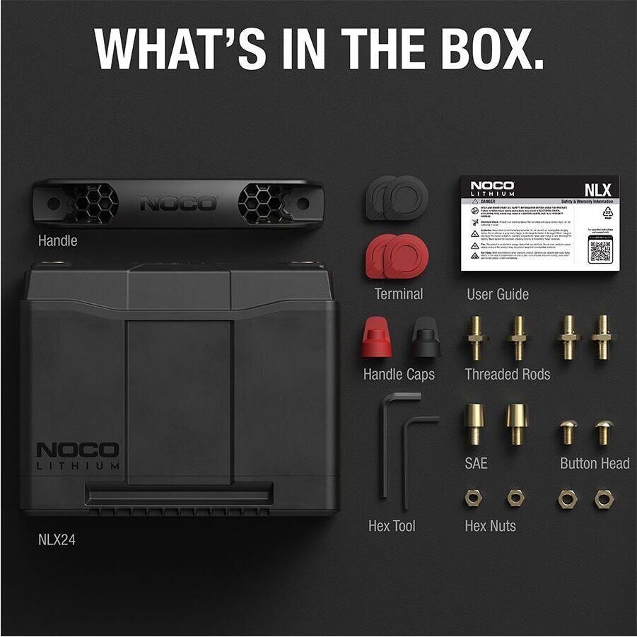 NOCO Group 24 Dual Purpose Lithium Battery - 90Ah - NLX24