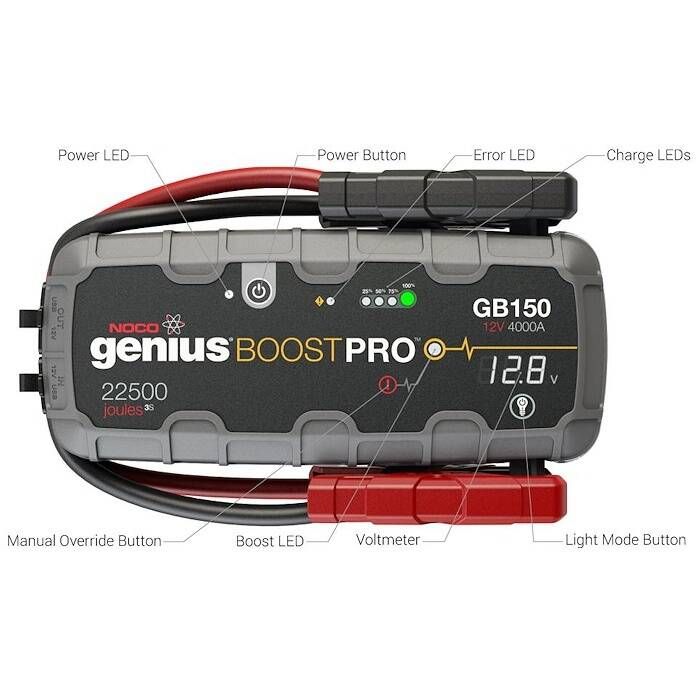 NOCO BOOST PRO GB150 ジャンプスターター 楽天市場】GB150 NOCO(ノコ) BOOST PRO ブースターパック