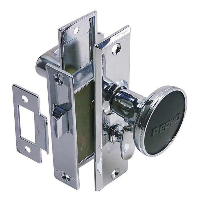 Perko Mortise Door Latch Assembly - 0960DP0CHR | Defender Marine