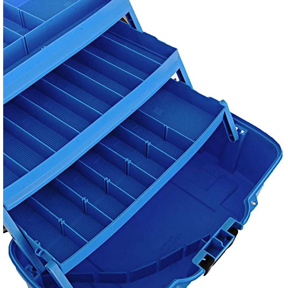 Plano 3-Tray Tackle Box with Dual Top Access | Defender Marine Plano 3-Tray Tackle Box with Dual Top Access | Defender Marine