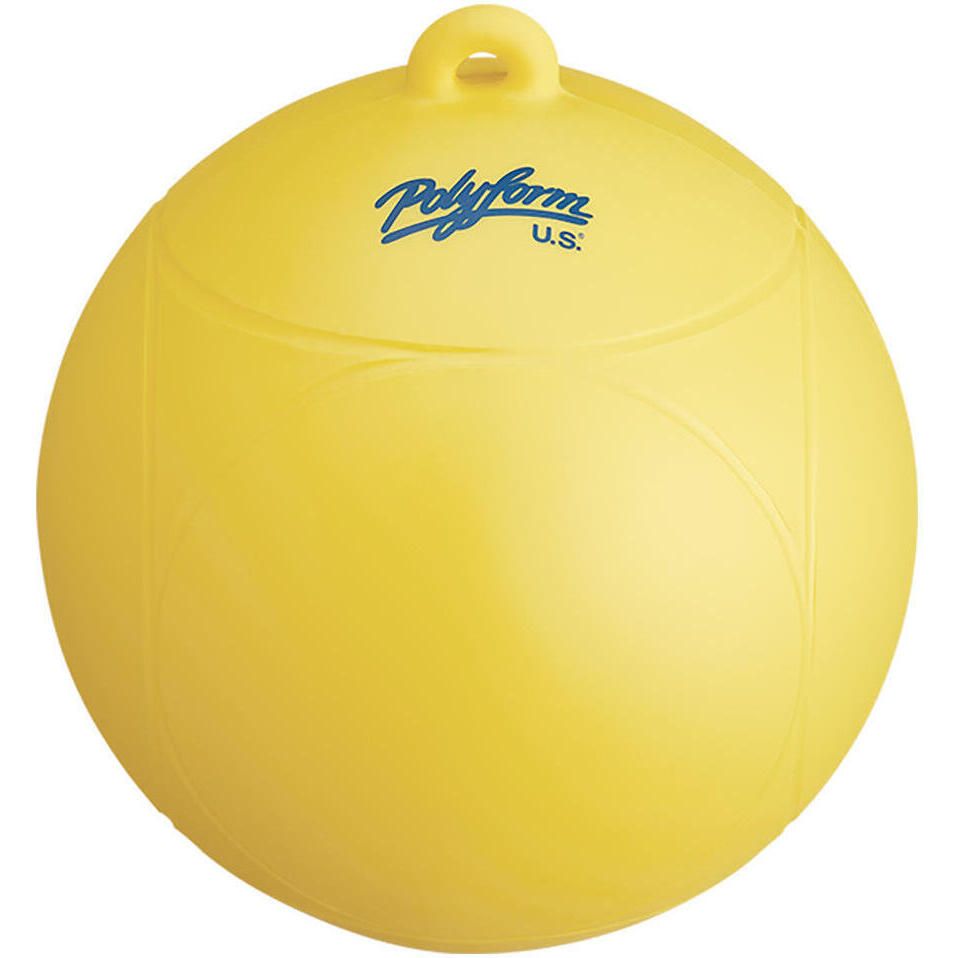 Polyform WS-1 YELLOW 8" Dia. Ski Buoy