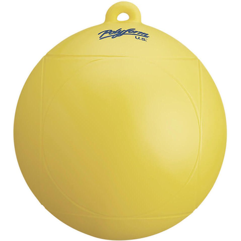 Polyform WS-1 YELLOW 8" Dia. Ski Buoy