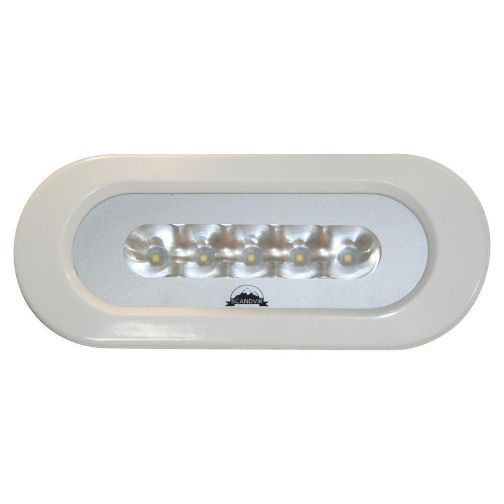 Scandvik LED Flush Mount Spreader Light - 41343P | Defender Marine