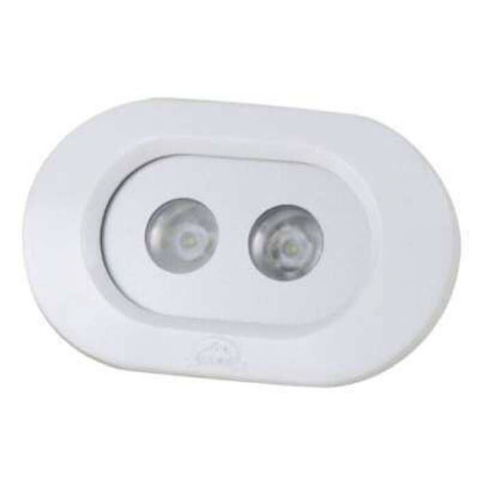 未使用保管商品‼　❷Pana NNY24323LE7 白色 LEDスポットライト Scandvik LED Spreader Light - 41436P | Defender Marine