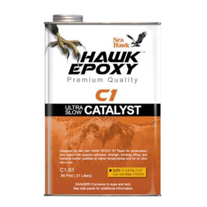 Hawk Epoxy C1 Ultra Slow Catalyst - Size 1 - C1-S1 | Defender Marine