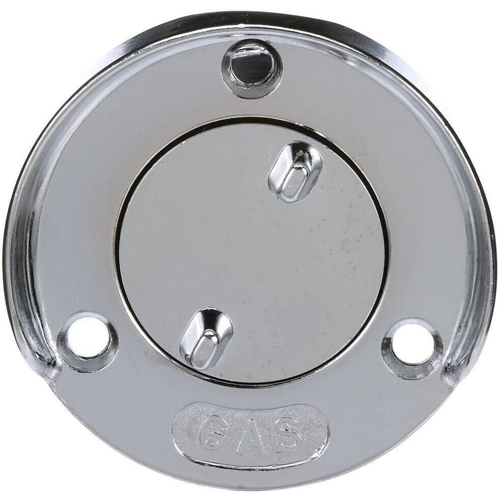 Seachoice Gas Deck Fill with Cap & Beaded Chain Tether - 32041