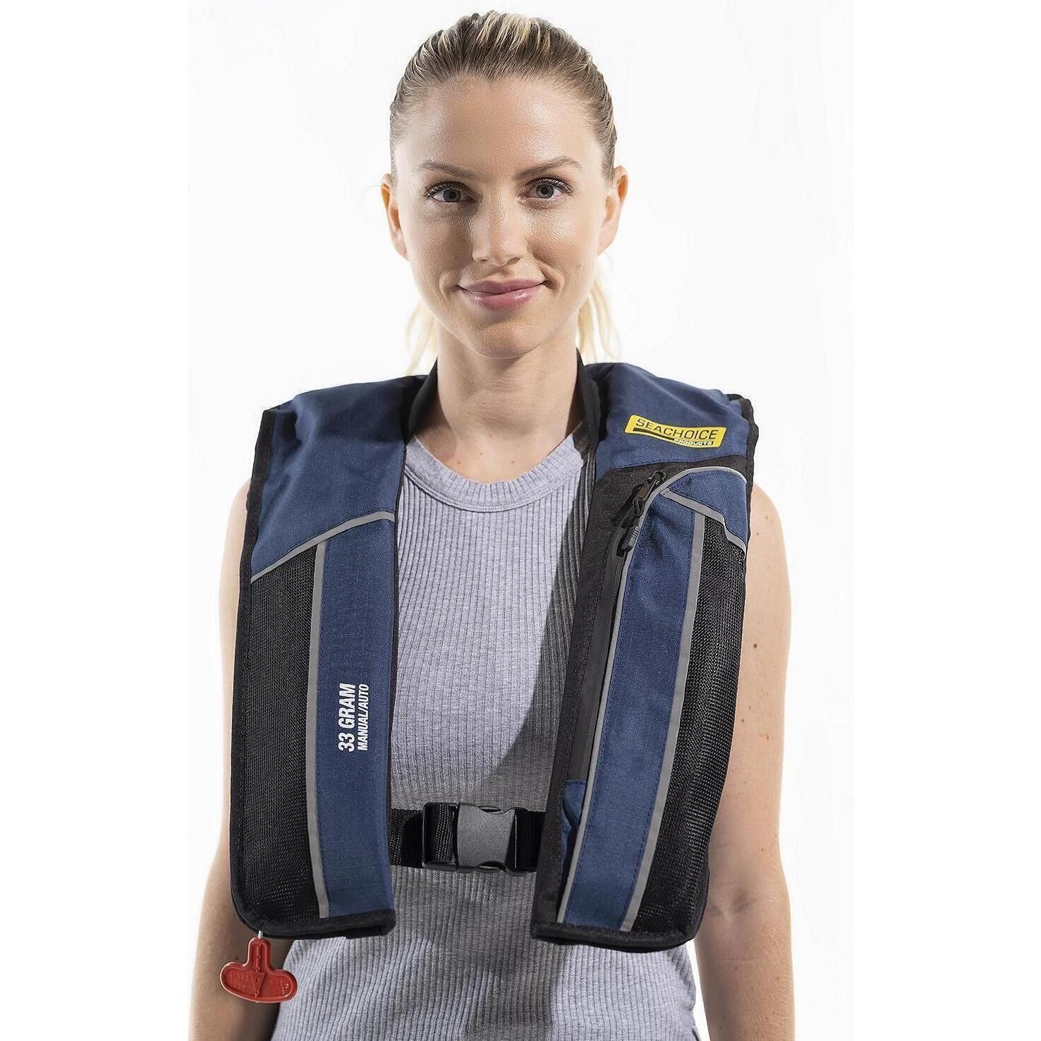Seachoice Type V Premium Rip-Stop Inflatable Life Jacket/PFD