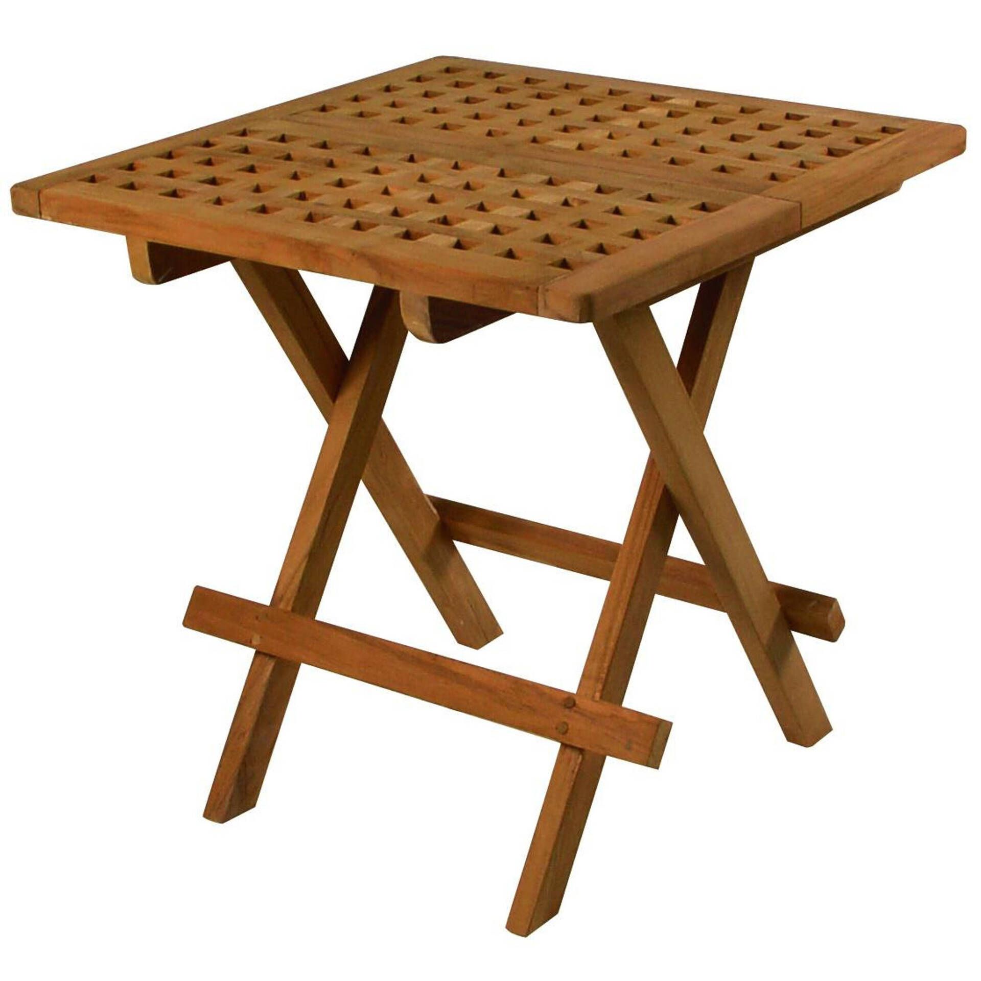 SeaTeak Square Folding Deck Table - 60030 | Defender Marine
