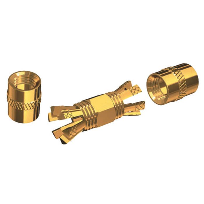 Shakespeare Centerpin Gold-Plated Splice Connector - PL-258