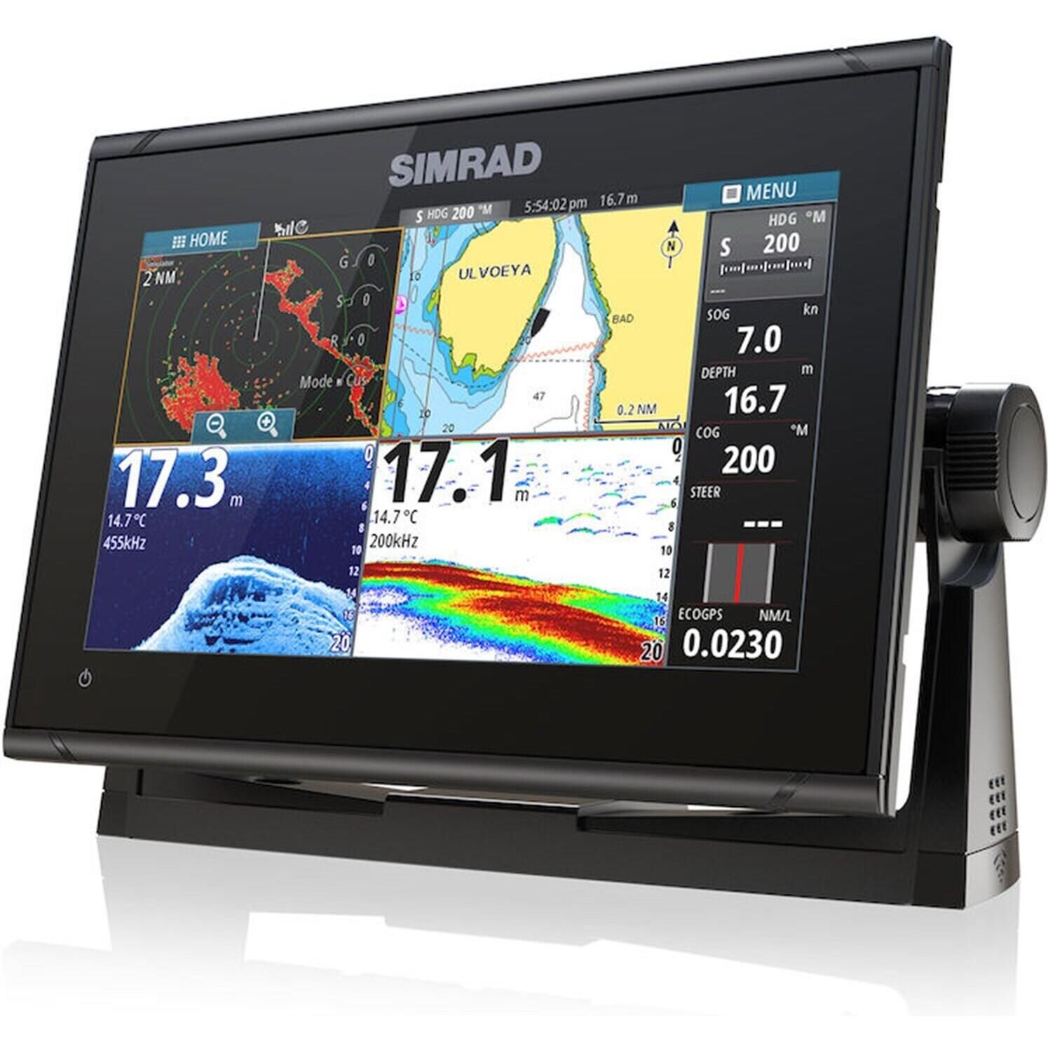 Simrad GO9 XSE Multifunction Display with C-MAP Discover