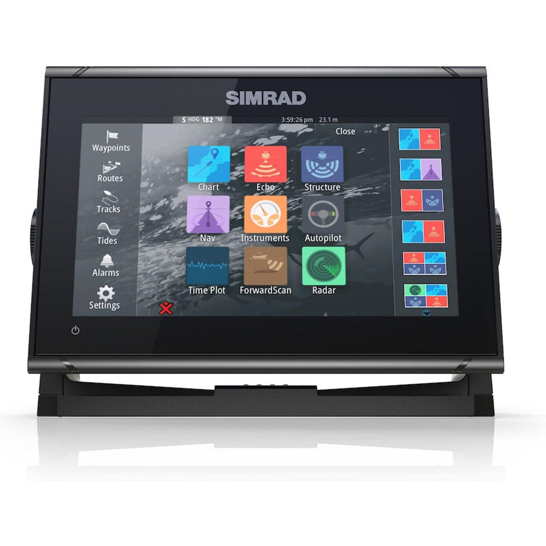 Simrad GO9 XSE Multifunction Display with C-MAP Discover