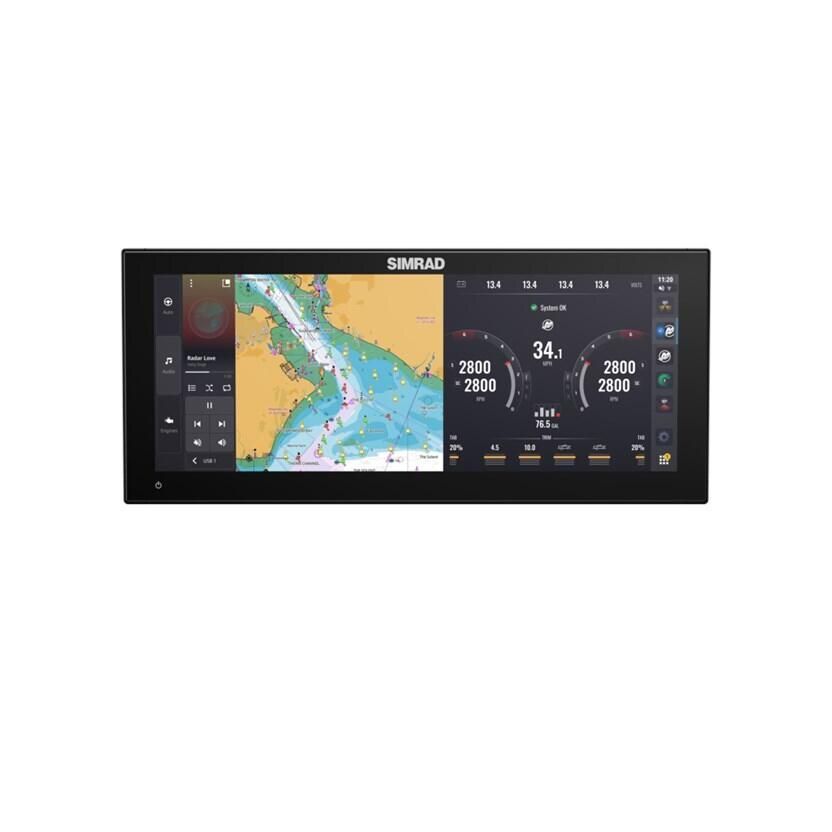 Simrad NSX UltraWide Display with Active Imaging 3-in-1 Transducer