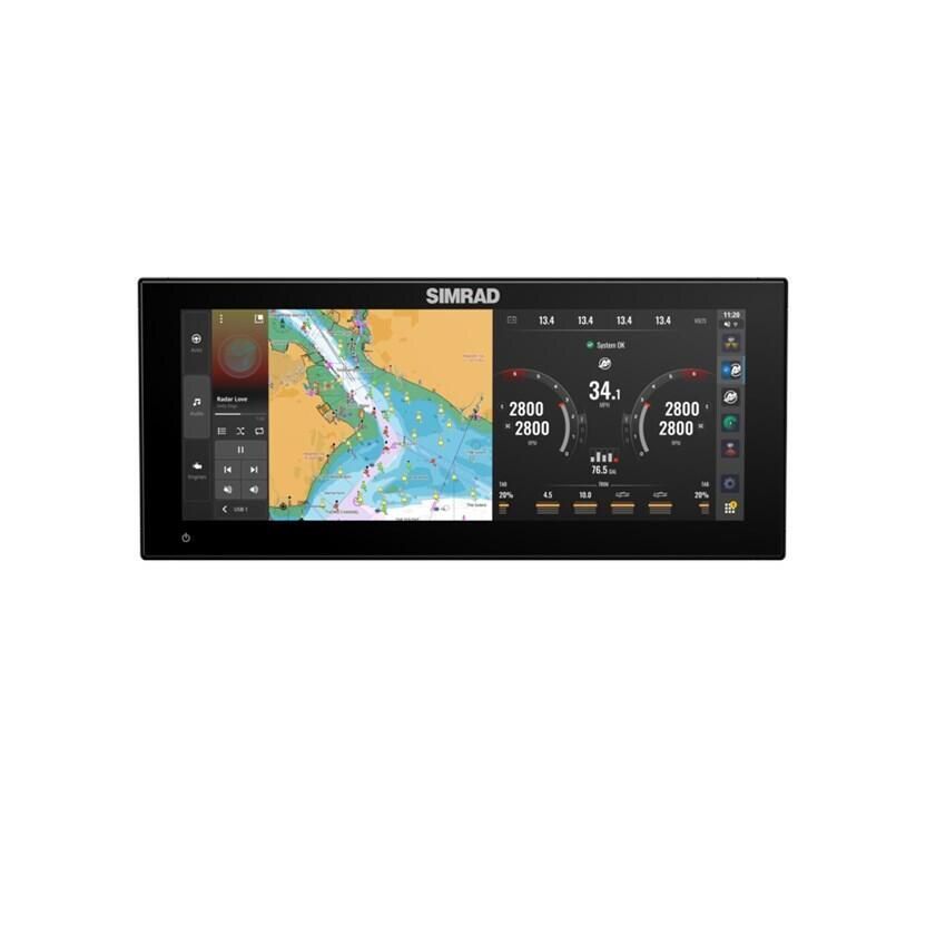 Simrad NSX UltraWide Display with Active Imaging 3-in-1 Transducer