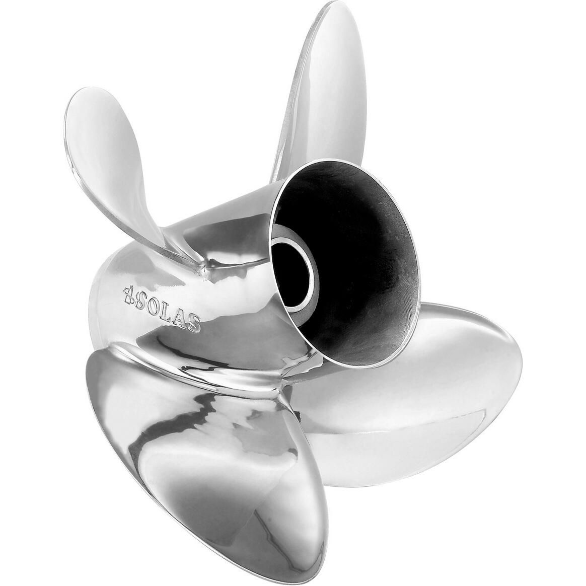 Solas Rubex HR 4 Stainless Steel Propeller - 9553-141-19