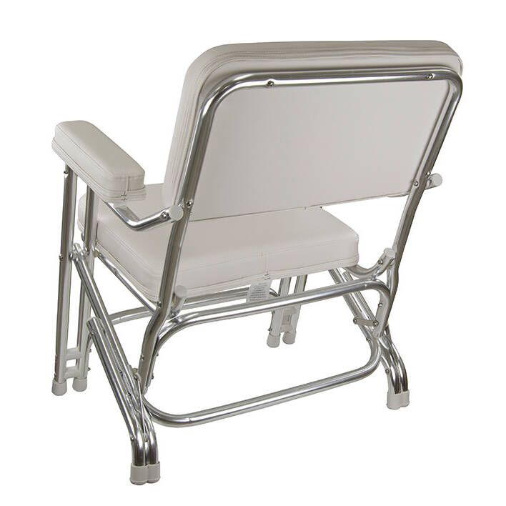 Springfield Classic Folding Deck Chair - Stainless Steel - 1080021