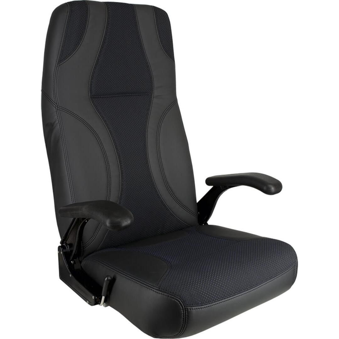Springfield Norwegian Helm Seat - Charcoal/Black - 1042093