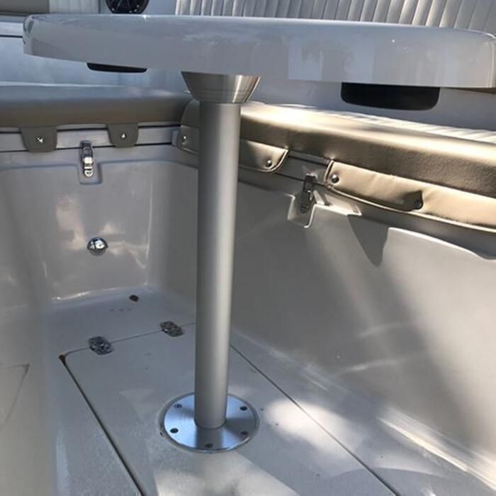 TACO Flush Mount Table Pedestal Base - Z10-4085BLY60MM | Defender