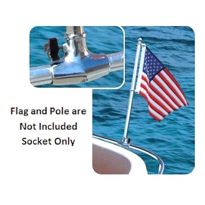 taylor made boat flag pole