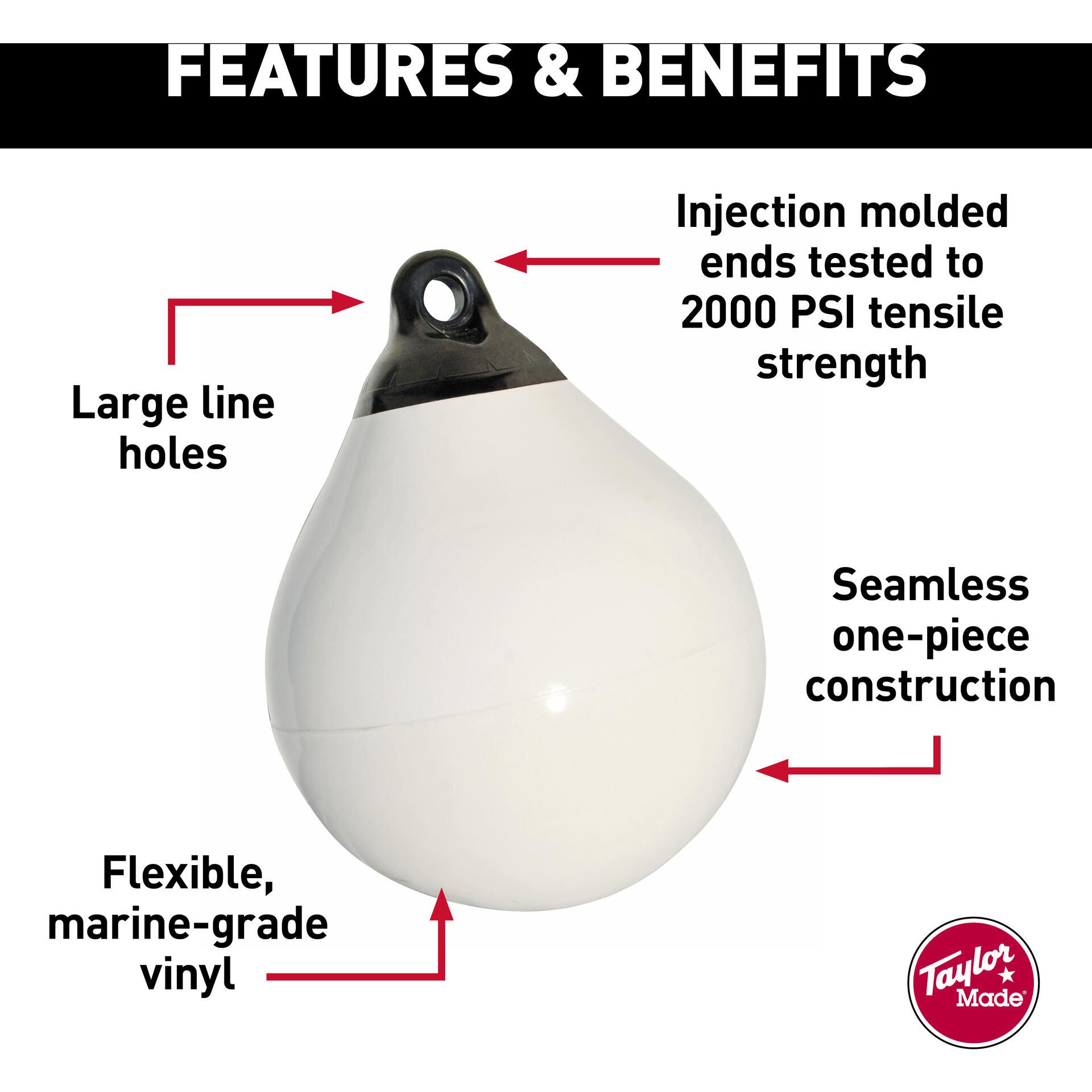 Taylor Made Tuff End Buoy | Defender Marine