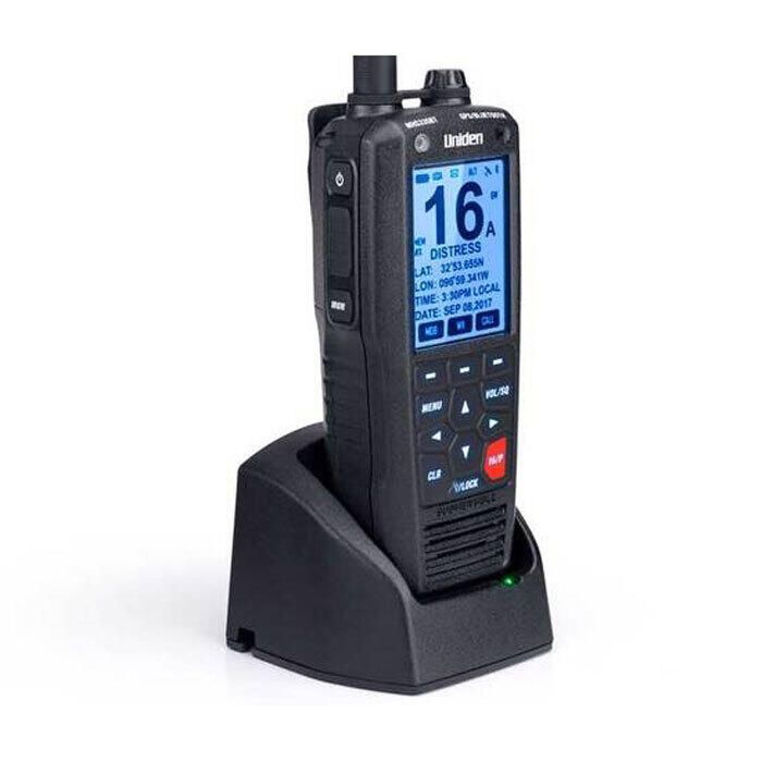 Uniden Class-D Floating Handheld VHF Marine Radio with GPS & Bluetooth -  MHS338BT