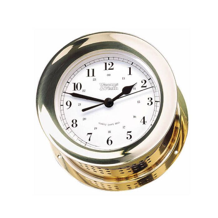 Weems & Plath Atlantis Quartz Ship's Bell Clock | Defender Marine