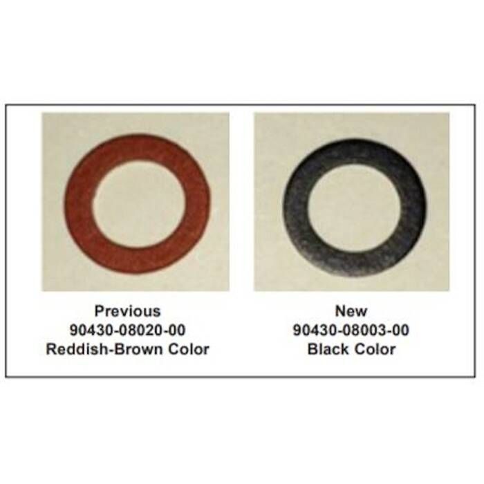 Yamaha Lower Unit Drain Plug Gasket - 6FMWB0070000 | Defender Marine