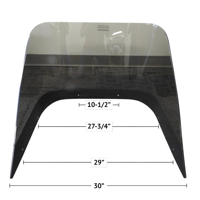 Zodiac Replacement Center Console Windscreen - Z1362 | Defender Marine