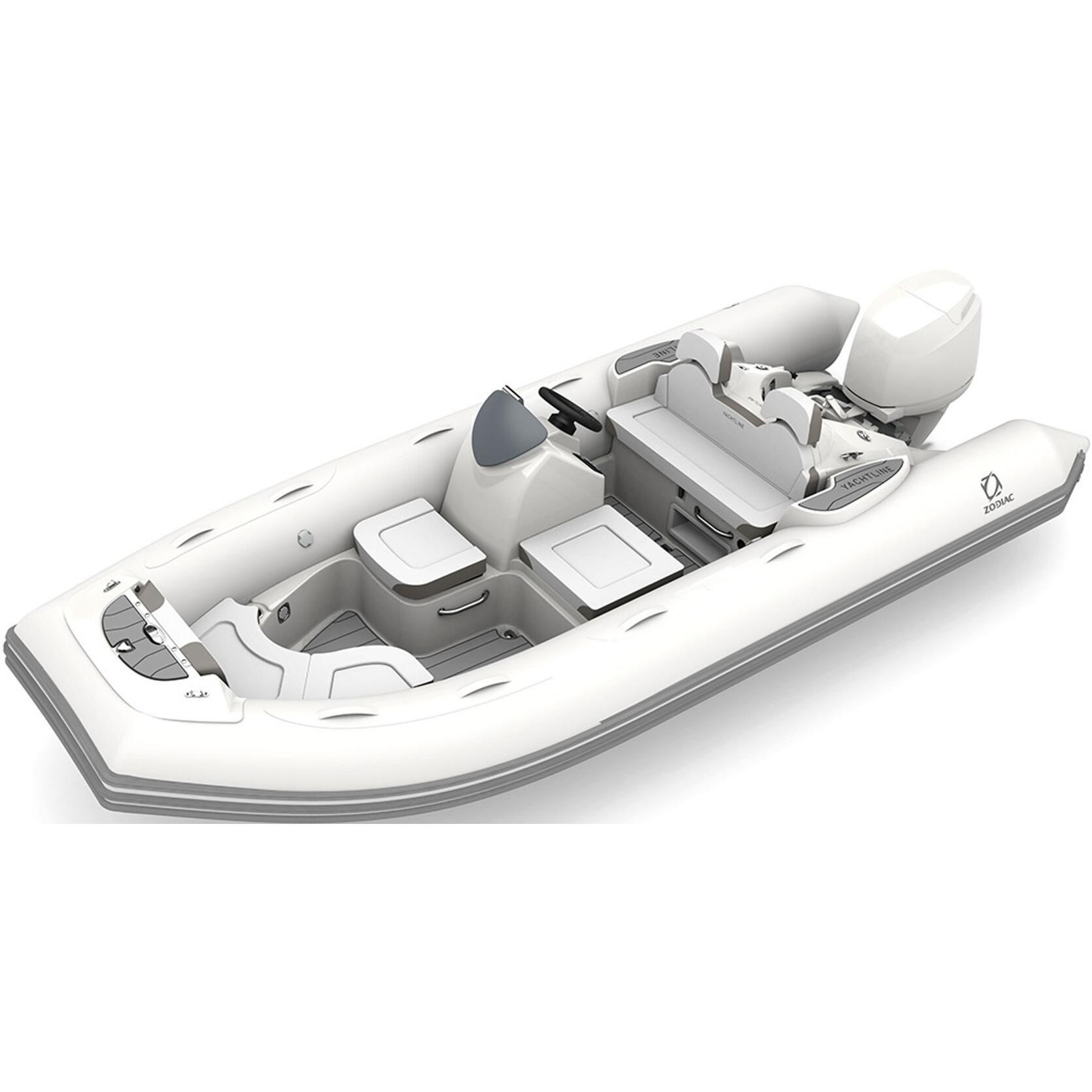 Zodiac Yachtline 490 Fiberglass RIB 16 1