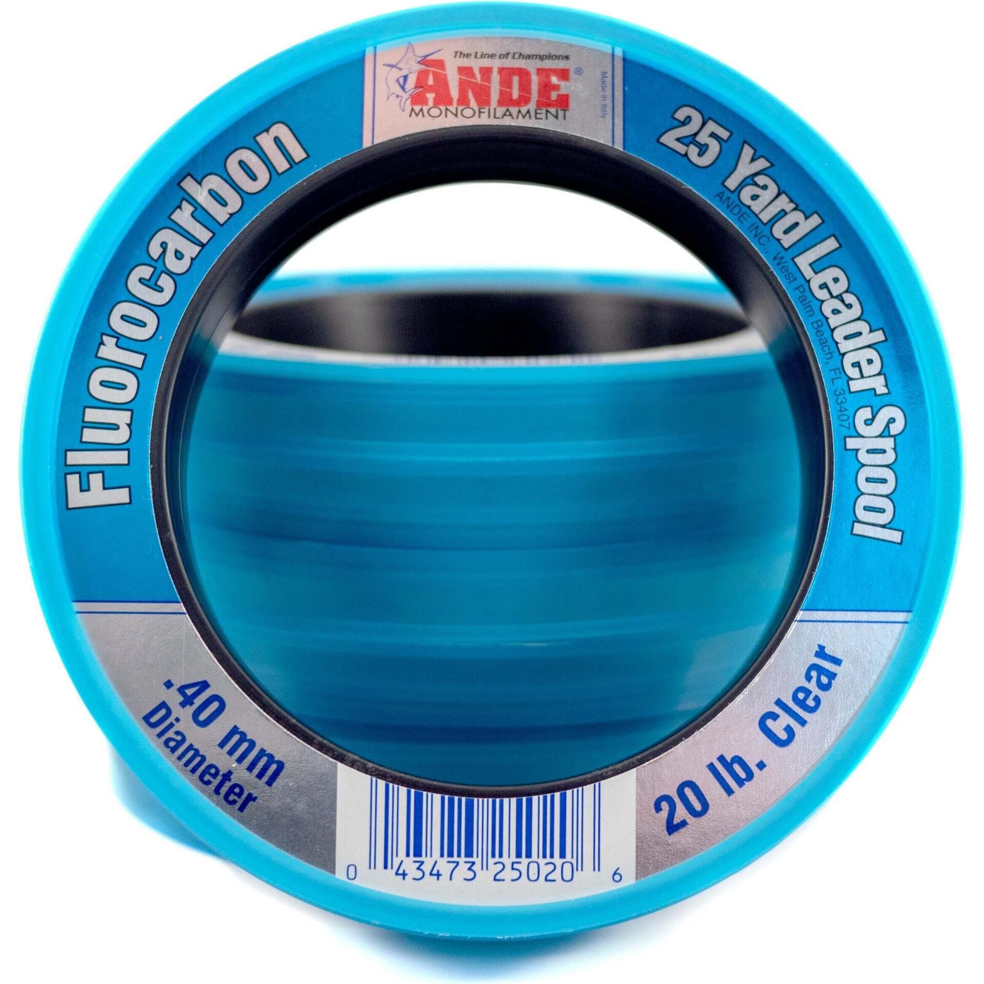 Ande Fluorocarbon Leader- Clear, 40 lbs