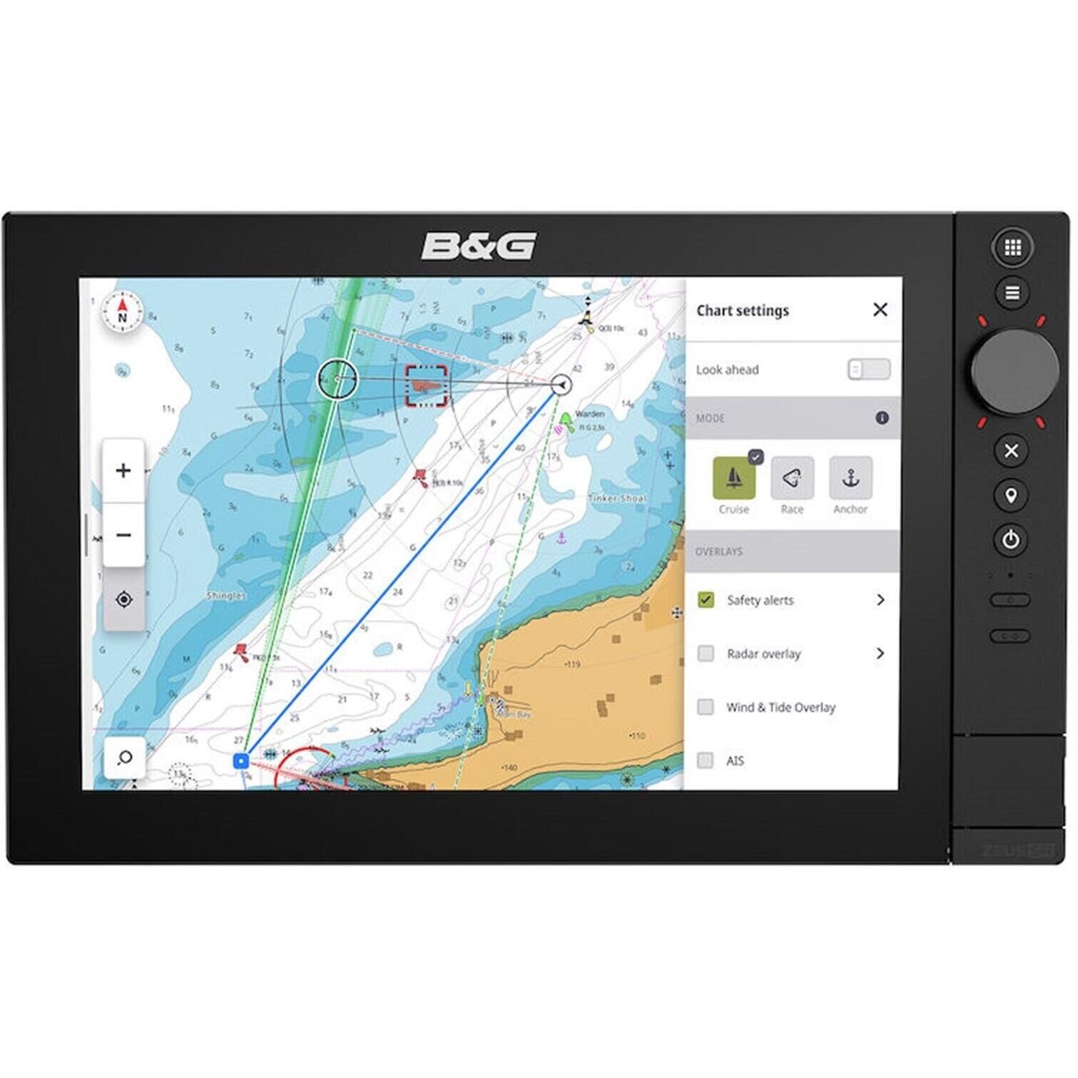 B&G Zeus SR Multifunction Display with C-MAP Discover X - 12