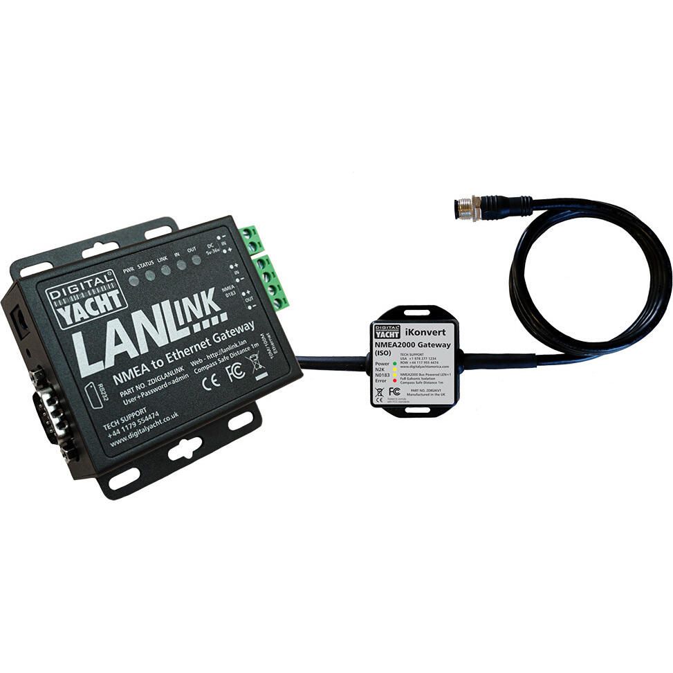 Digital Yacht LANLink NMEA 2000 To Ethernet Gateway - ZDIGLANLN2K