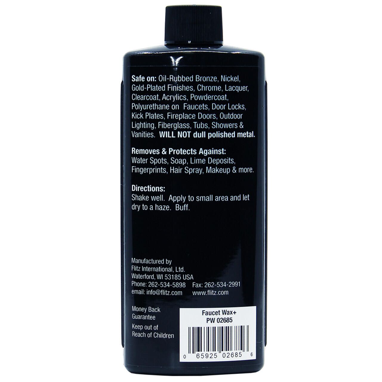 Flitz Faucet Wax Plus - 7.6 oz (225 ml) - PW 02685 | Defender Marine