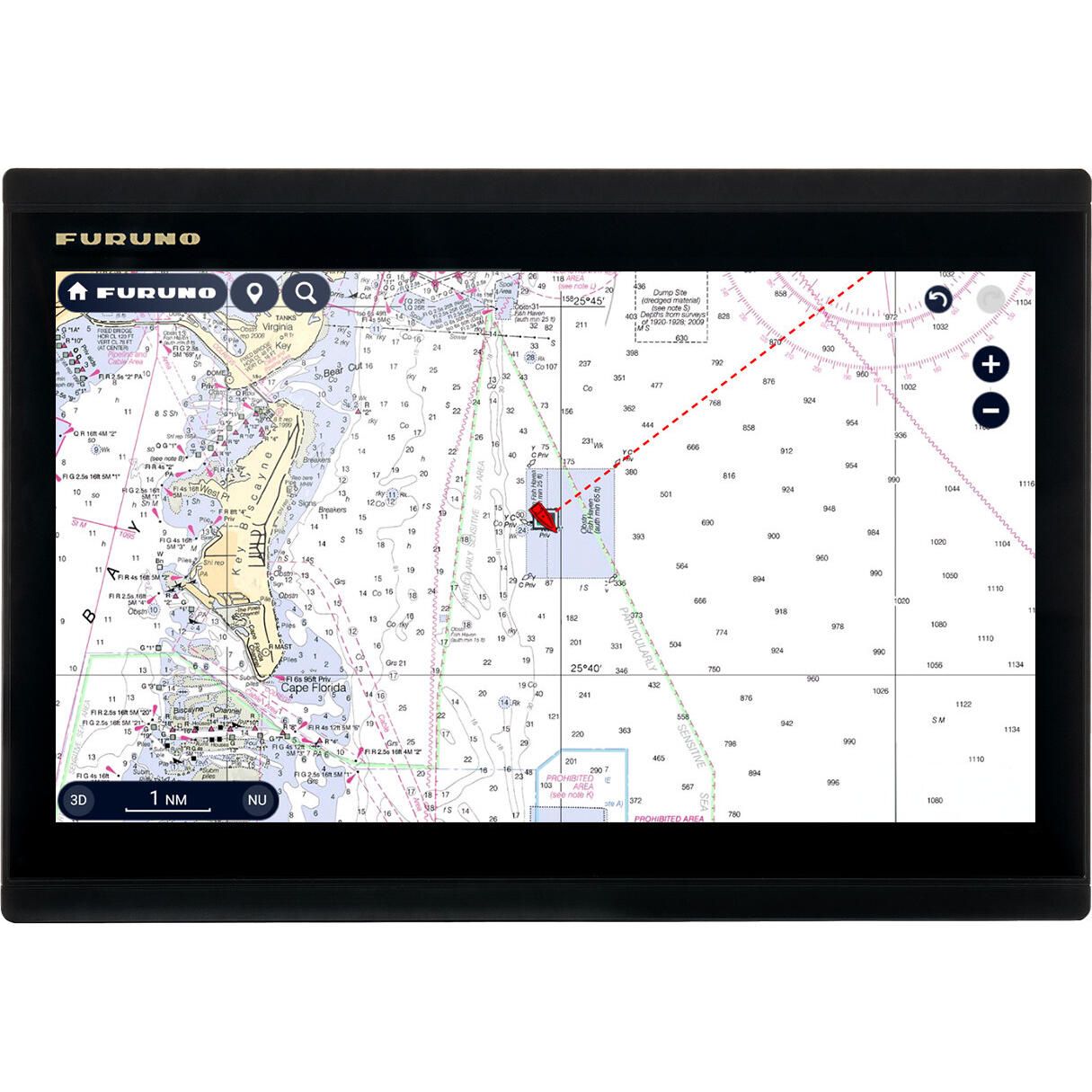 Furuno TZMAP13 Stand-Alone Multifunction Display - 13