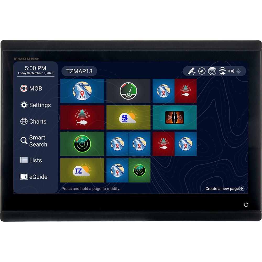 Furuno TZMAP13 Stand-Alone Multifunction Display - 13