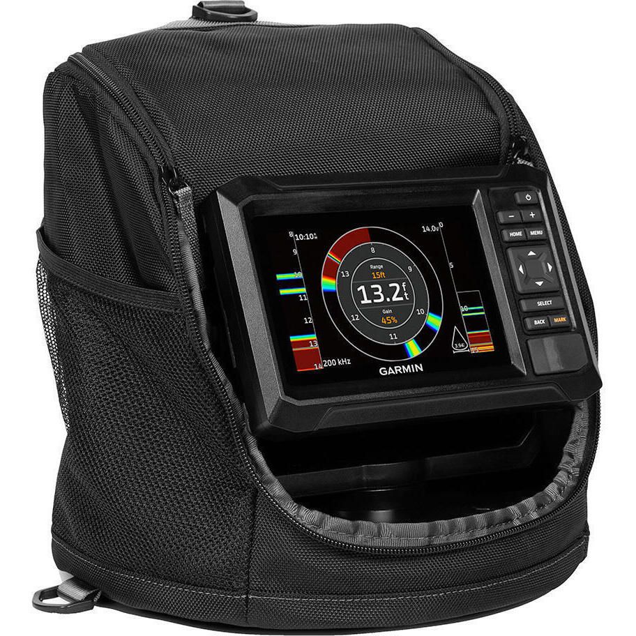 Garmin ECHOMAP UHD2 Keyed 53cv Ice Fishing Bundle with Transducer