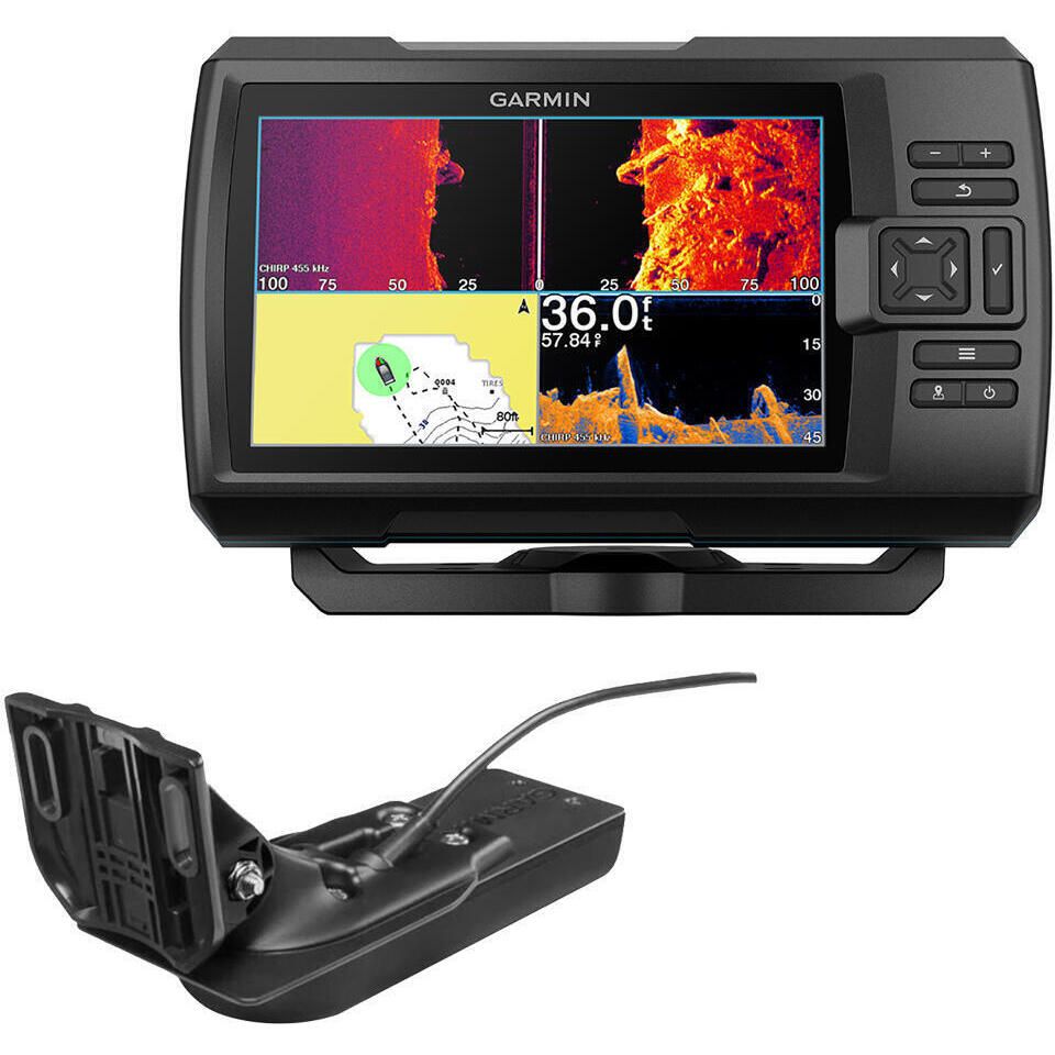 GARMIN - ざき Garmin Striker Vivid Series Fishfinder 7sv With GT52HW-TM
