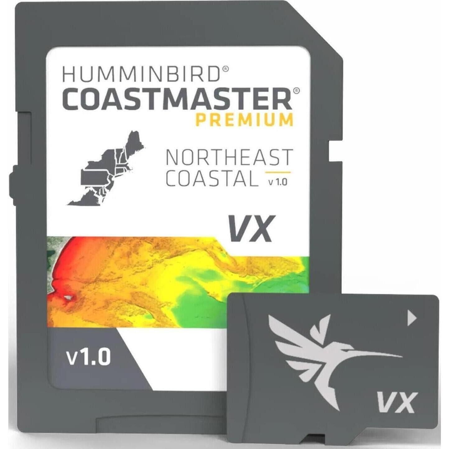 Humminbird CoastMaster Premium Northeast Coastal V1 Coast Chart