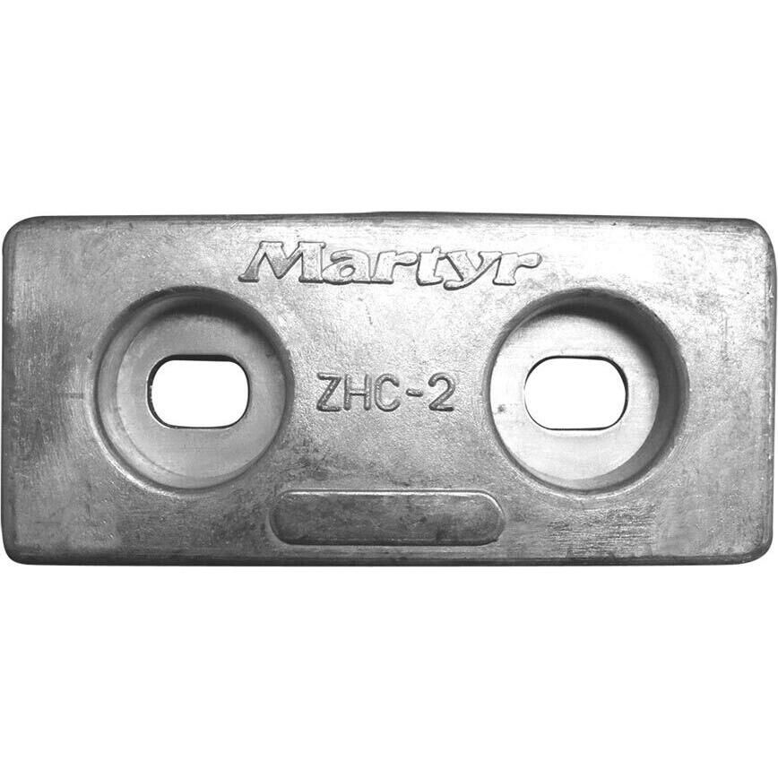 Martyr Streamlined Plate Hull Sacrificial Anode | Defender Marine