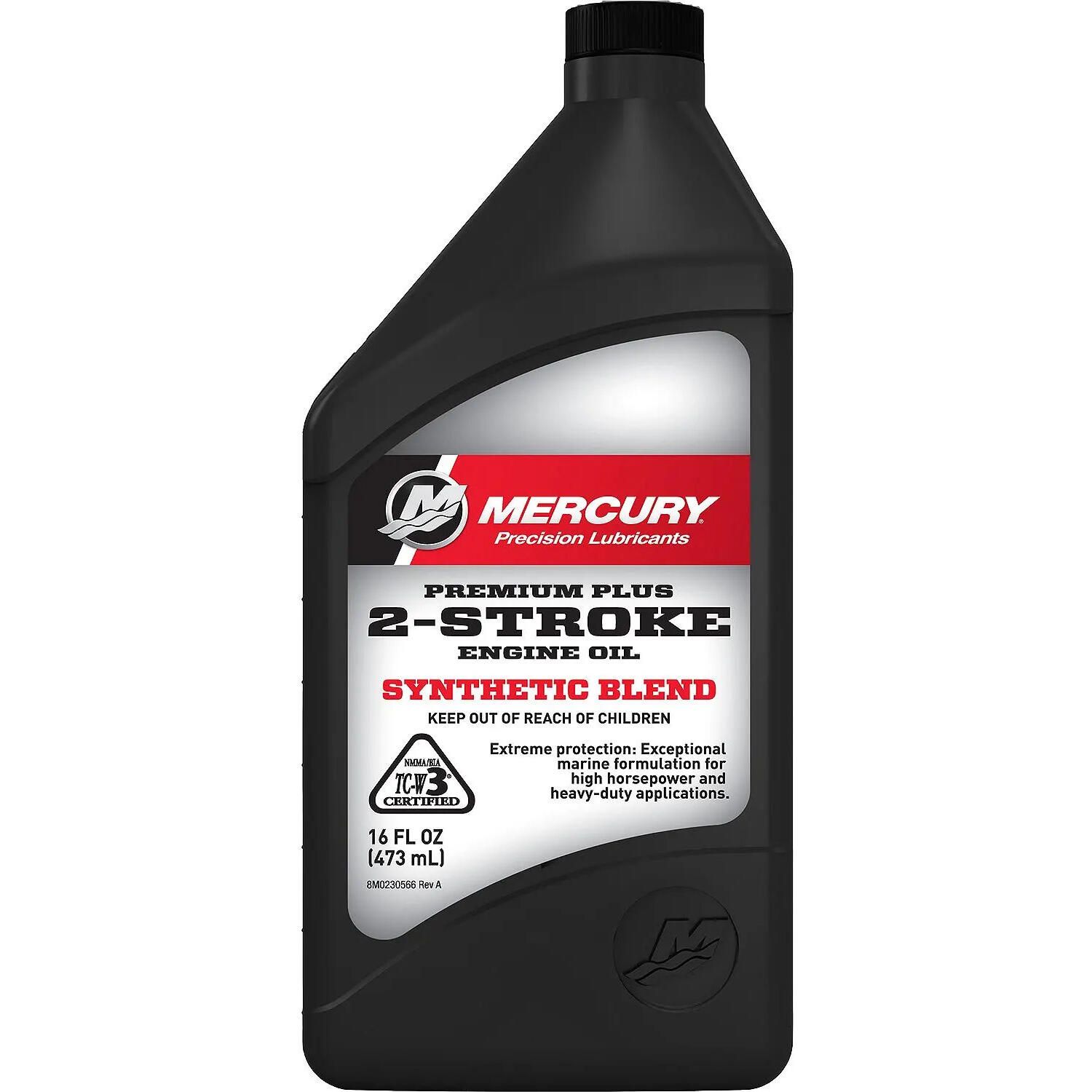 Mercury Premium Plus 2-Stroke Synthetic Blend Engine Oil