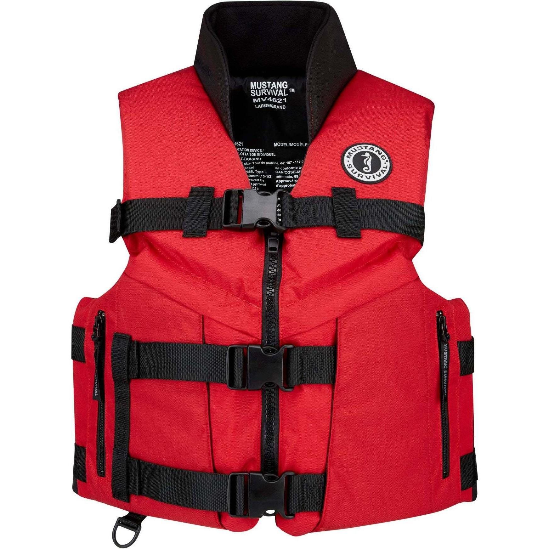 Mustang Survival Accel 100 Fishing Vest Life Jacket/PFD | Defender