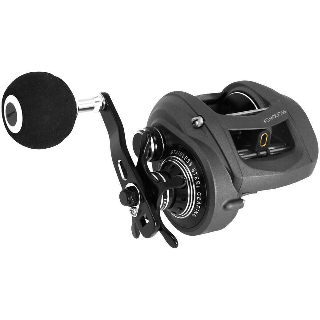 Okuma KDS-364P Komodo SS LowProfile Baitcast Reel 6.4:1 Power Hnd RH