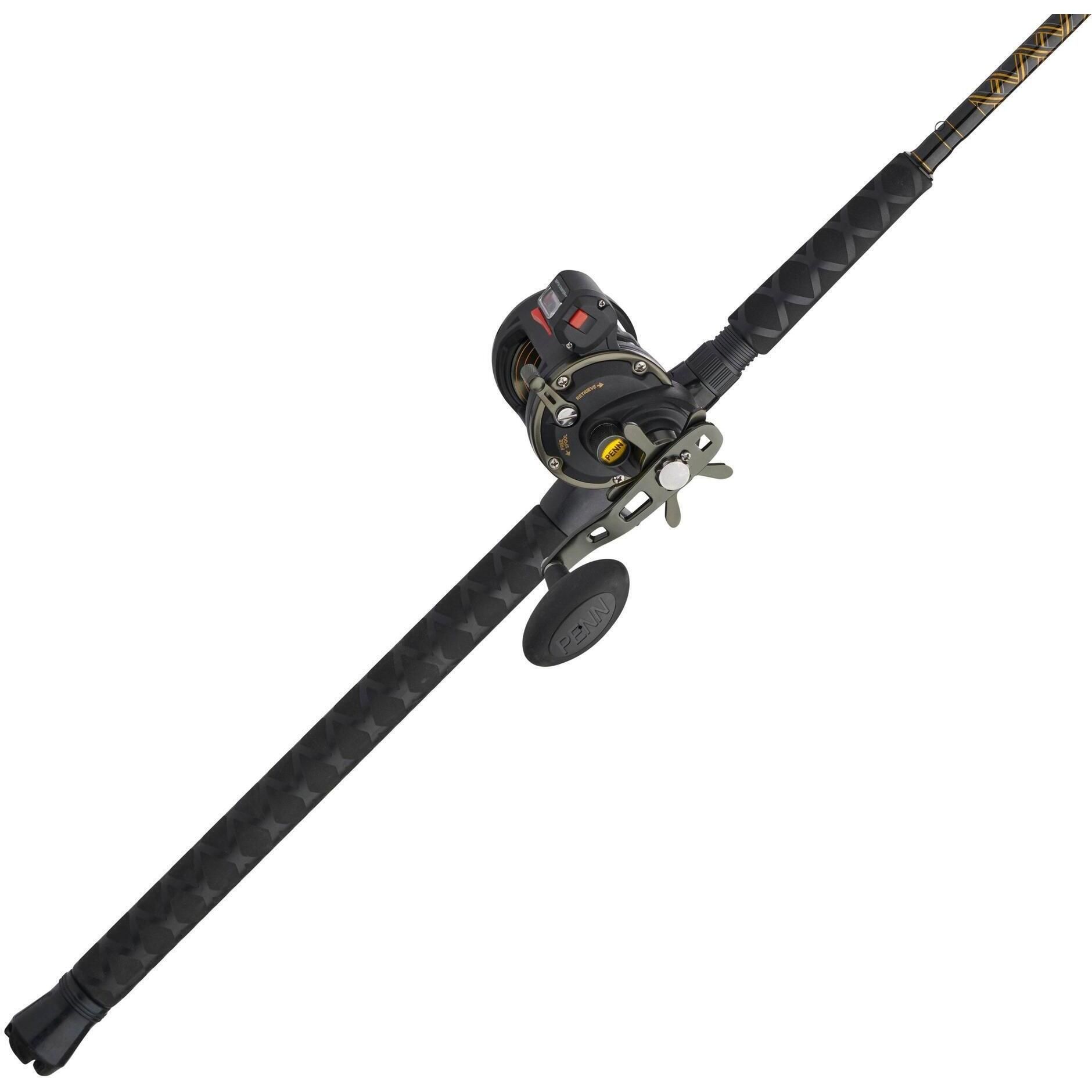 Penn Squall II Level Wind Combo with Line Counter - 9