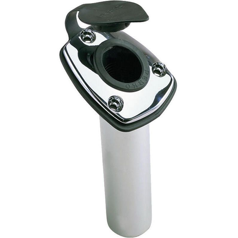 Perko Flush Mount Fishing Rod Holder - 1205DP0CHR | Defender Marine Perko Flush Mount Fishing Rod Holder - 1205DP0CHR | Defender Marine
