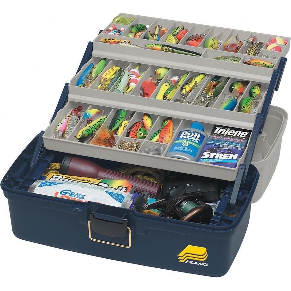 Plano 3-Tray Tackle Box - XL - 613306 | Defender Marine Plano 3-Tray Tackle Box - XL - 613306 | Defender Marine