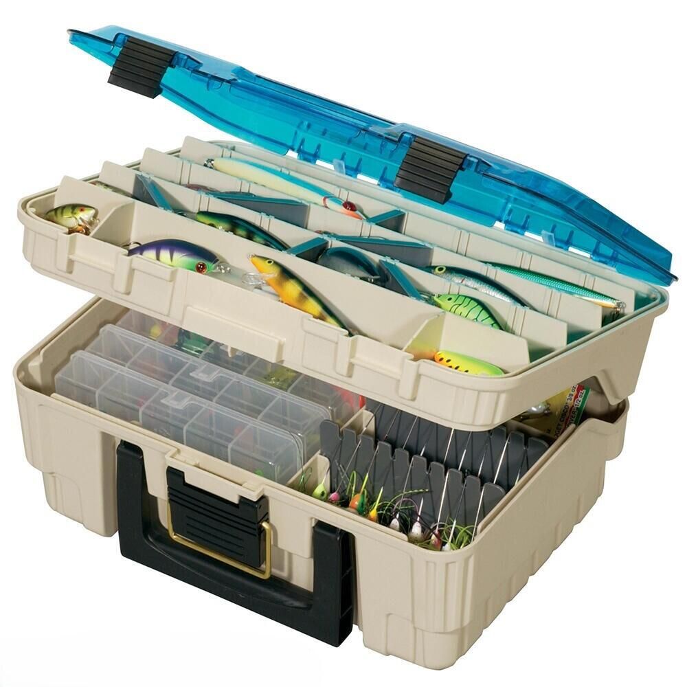 Plano 2-Tier Magnum Satchel Tackle Box Standard Plano 2-Tier Magnum Satchel Tackle Box Standard